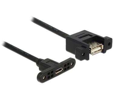 Delock 1m, USB2.0 Micro-B/USB2.0-A