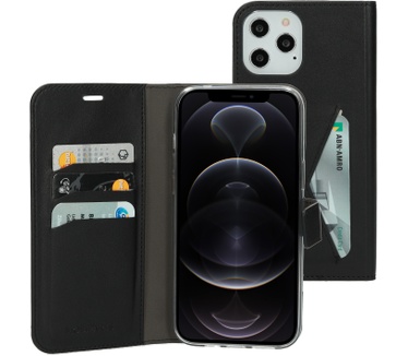 Mobiparts Classic Wallet Case Apple iPhone 12 Pro Max Black