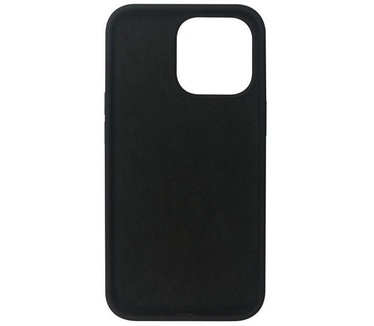 eStuff Black silk-touch silicone case for iPhone 13 Pro (iPhone 13 Pro) Zwart