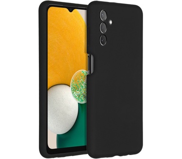 Accezz Liquid Silicone Backcover Samsung Galaxy A13 (5G) / A04s - Zwart