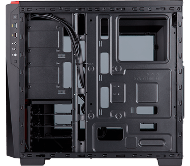 Corsair Carbide SPEC-04 Zwart/Rood
