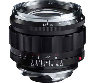 Voigtländer Nokton Voigtlander 50mm F/1.2 ASPH zwart VM (Leica M-bajonett)