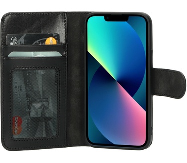 Mobiparts Excellent Wallet Case 2.0 Apple iPhone 13 Mini Jade Black