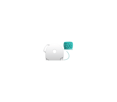 Cubify CubePro 3D filament teal (ABS)