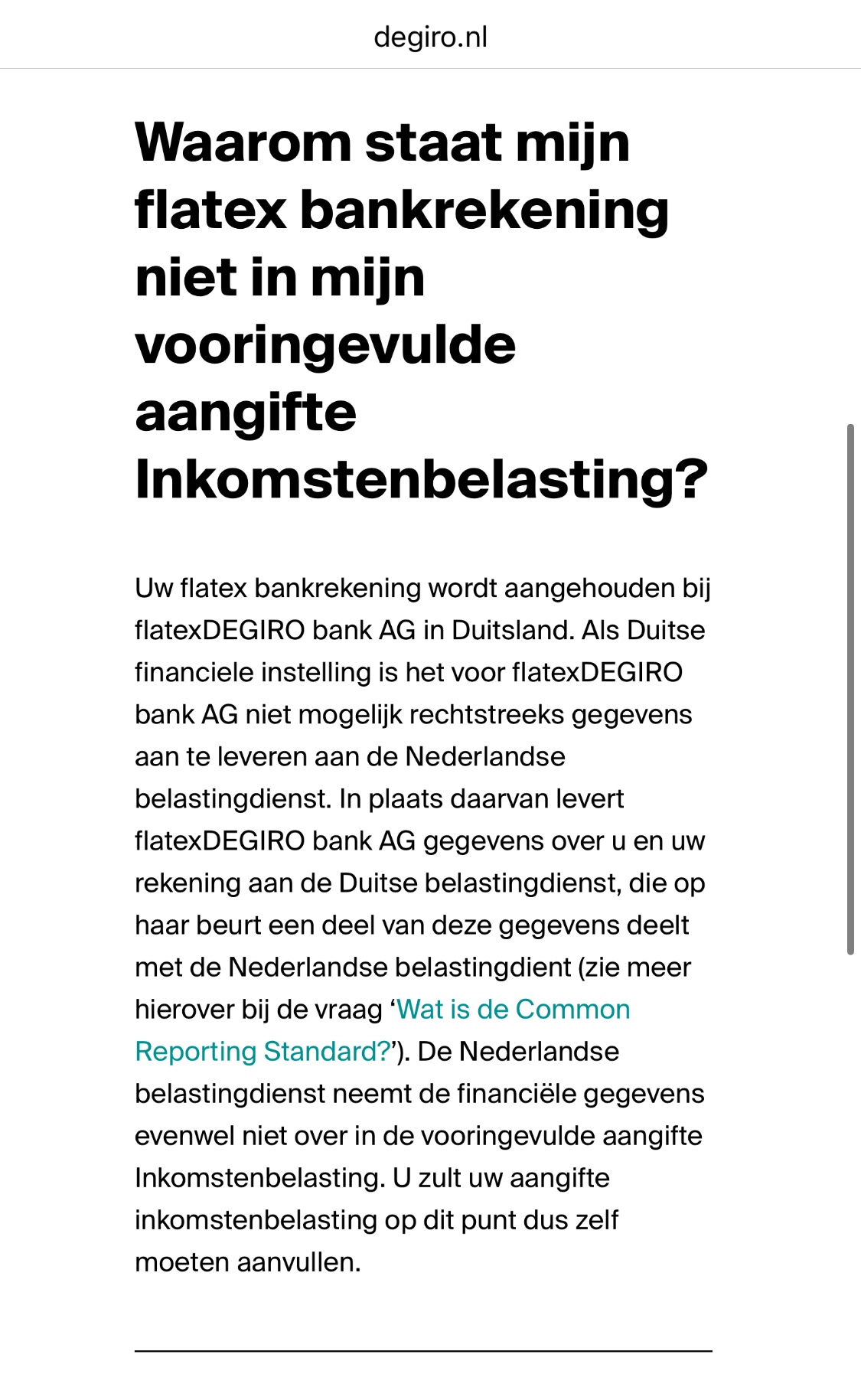 Belastingaangifte 2023 - Persoonlijke financiën, studie en loopbaan - GoT