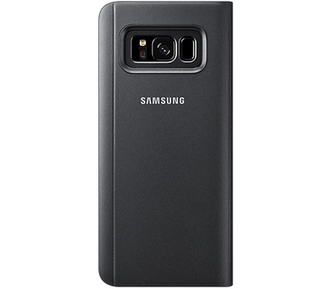 Samsung Galaxy S8 Clear View Cover (Galaxy S8) Zwart