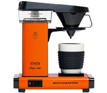 Moccamaster Moccamaster KBG Select, koffiezetapparaat, filterkoffiezetapparaat, koffiemok, oranje, 0,3 l