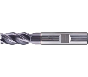 PFERD Universal end mill with four cutting edges UC4, Chamfer corner design