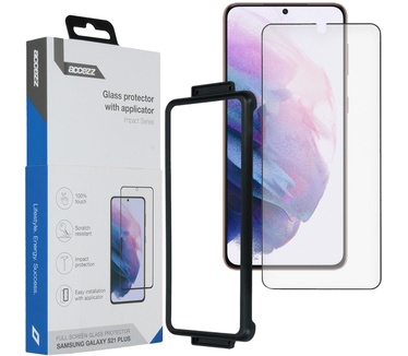 Accezz Glass Screenprotector + Applicator Samsung Galaxy S21 Plus