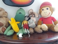 Samplefoto's budget-Androids knuffels