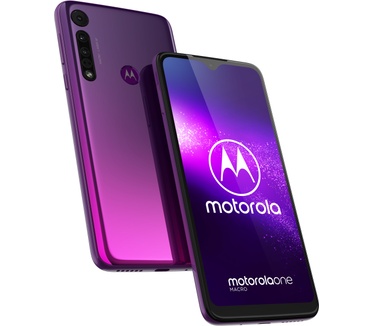 Motorola One Macro Paars