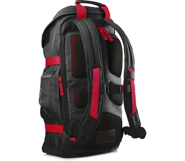 HP 15.6 Odyssey Backpack Rood, Zwart