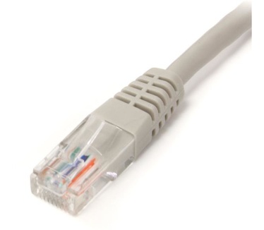 Startech.com 15 ft Cat5e Gray Molded RJ45 UTP Cat 5e Patch Cable - 15ft Patch Cord