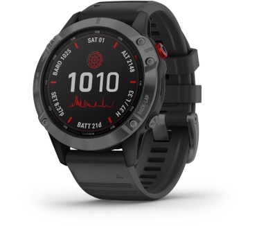 Garmin fēnix 6 Pro Solar Grijs (Zwart)