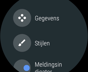 Screenshot Android Wear 2.0 op Huawei Watch 2
