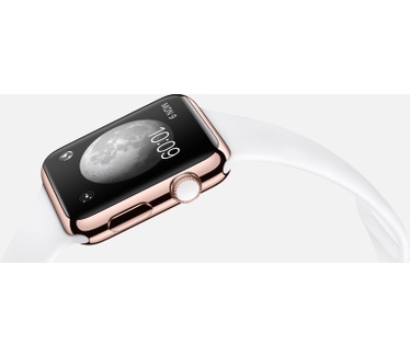 Apple Watch Edition (rozegouden pin, 38mm) Wit (Wit)