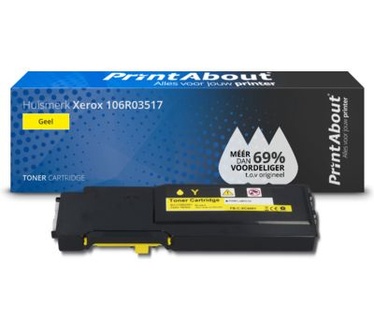 PrintAbout Huismerk Xerox 106R03517 Toner Geel