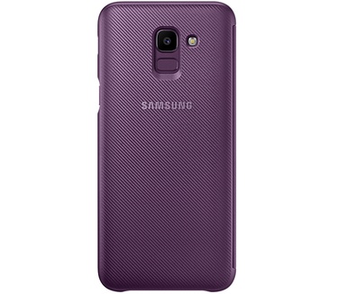 Samsung Galaxy J6 (2018) Wallet Case (Galaxy J6 (2018)) Paars