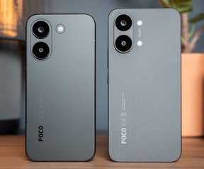 Poco X8 Pro (links) en Pro Max