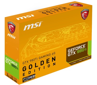MSI GTX 980TI GAMING 6G GOLDEN EDITION