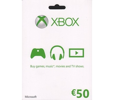 Microsoft Xbox Gift Card €50