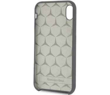 Mercedes-Benz Silicone Case - Apple iPhone XS Max (6.5") - Grijs  Grijs