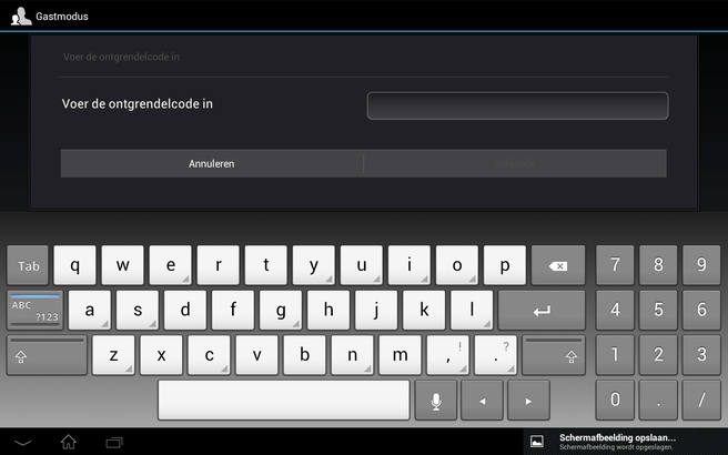 Sony Xperia Tablet S - screenshots