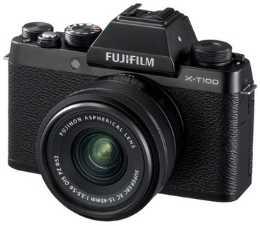 Fujifilm X-T100 + 15-45mm f/3.5-5.6 Zwart