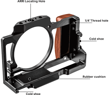 Ulanzi UURig metalen camera cage voor Sony ZV-1