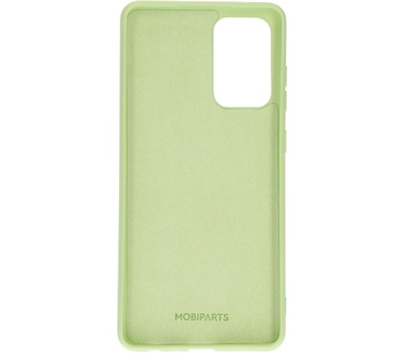 Mobiparts Silicone Cover Samsung Galaxy A72 (2021) 4G/5G Pistache Green