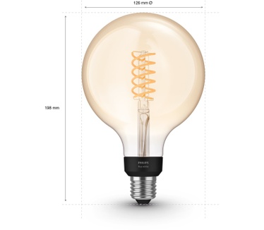 Philips Hue Filament globe XL G125/E27