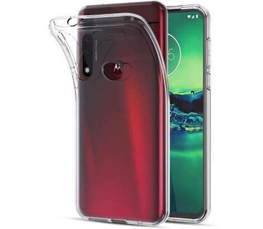 qMust Motorola Moto G8 Power Lite Flexibel Hoesje Transparant