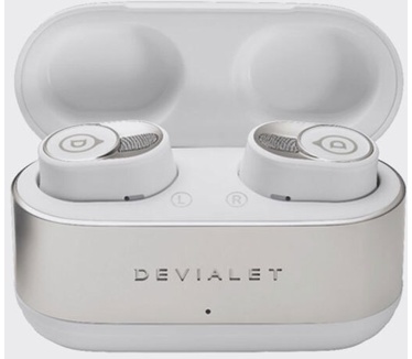 Devialet Draadloze Bluetooth in-ear hoofdtelefoon Gemini II True Wireless met ruisonderdrukking Iconic White