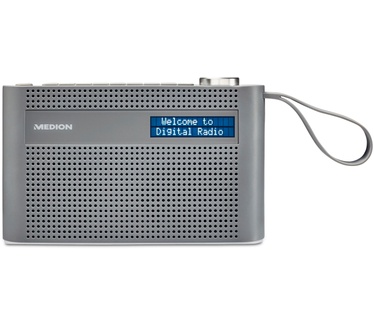Medion MEDION E66325 - DAB+ Draagbare Radio met Bluetooth - Grijs