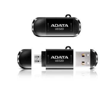 Adata A-DATA 32GB UD320 USB 2.0 Black 32GB Zwart