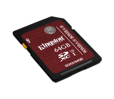 Kingston 64GB SDXC UHS-I U3 Card