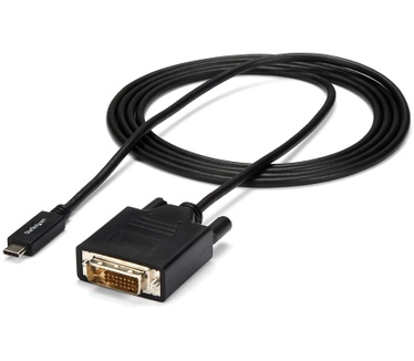 Startech.com USB-C naar DVI adapterkabel 2 m 2560x1600 Zwart