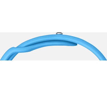 Apple Watch Sport 42mm Zilver - Blauw sportbandje Zilver (Blauw)