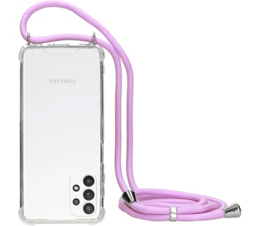 Mobiparts Lanyard Case Samsung Galaxy A32 5G (2021) Violet Cord