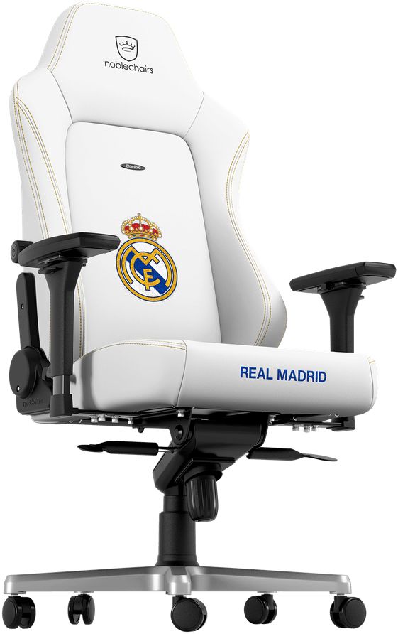 Noblechairs Hero Gamingstoel kunstleer Real Madrid Edition Kenmerken