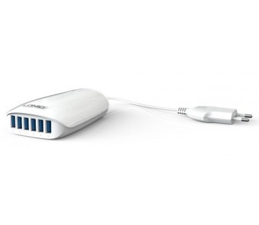 LDNIO Oplader - 6 USB Poorten - 5.4A - A6573 White