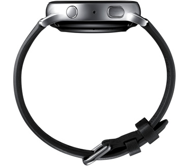 Samsung Galaxy Watch Active2 RVS (40mm) Zilver (Zwart)