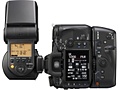 Sony HVL-F58AM - flitser gedraaid (achterkant)