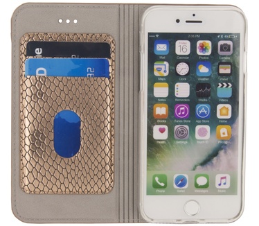 Mobilize Gelly Book Case - iPhone 7 (4.7") - Lizard Shiny Copper