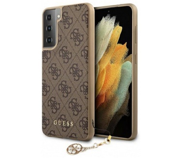 Guess 4G Charms Back Case Samsung Galaxy S21 Plus (G996) - Bruin Bruin