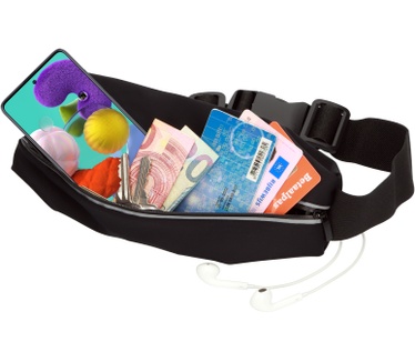 Mobiparts Comfort Fit Sport Belt Samsung Galaxy A51 (2020) Black