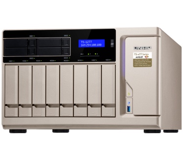 QNAP TS-1277 (Ryzen 7-1700, 64GB ram)