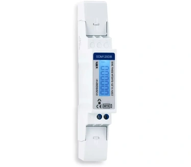 Eastron SDM120DB MID 45A, 1 Fase kWh meter met puls uitgang