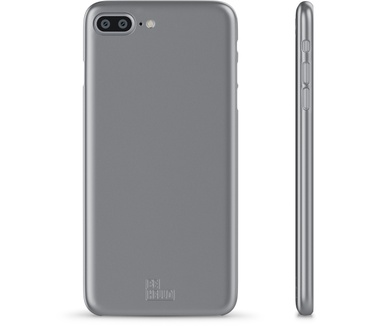 BeHello iPhone 6 Plus / 6S Plus / 7 Plus Soft Touch Gel Case Silver
