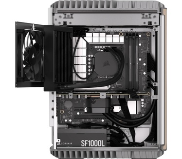 Corsair One i500 (64GB ram, GF RTX 4090) Wood Bright